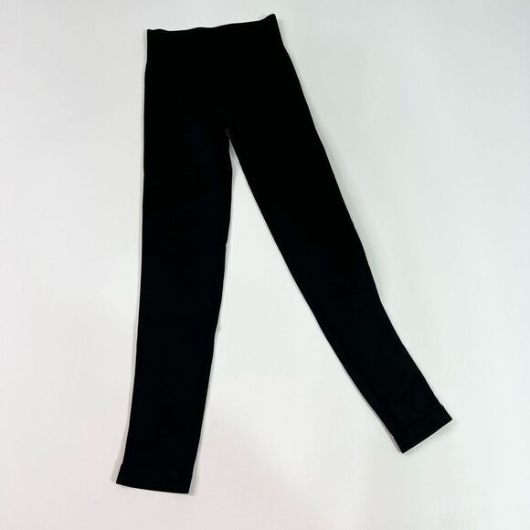 Gymshark Pants - Gymshark Athletic Leggings Women's Small Black & Gray Skinny Pullon Cropped